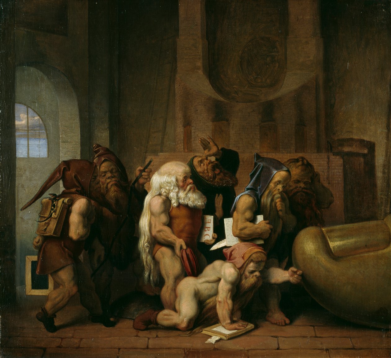 Gnómok Bajorországban alkotó: Moritz Ludwig von Schwind