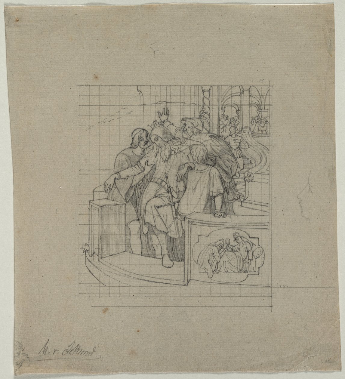 Thule királya alkotó: Moritz Ludwig von Schwind