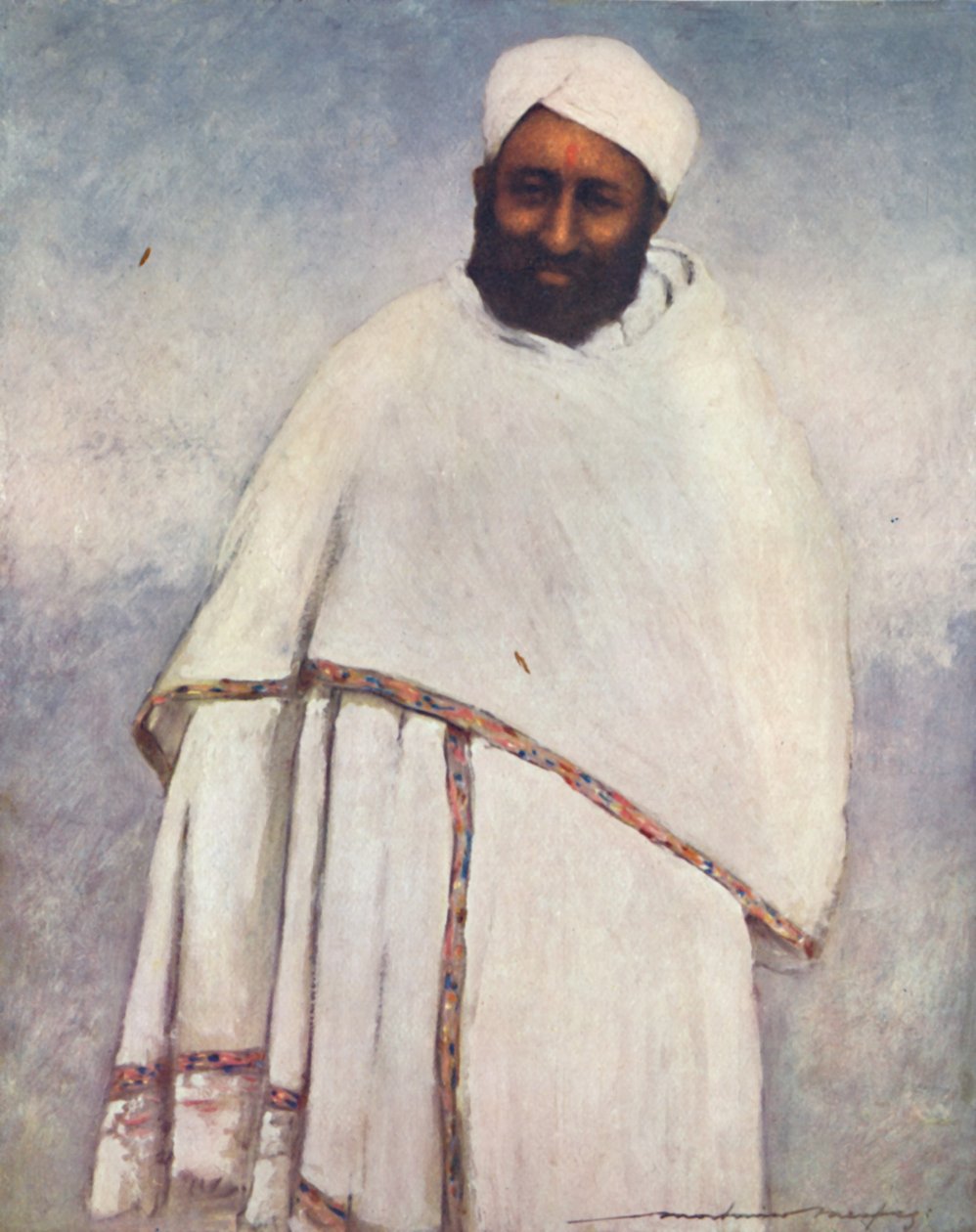 „A kasmíri pandit”, 1903 alkotó: Mortimer L Menpes