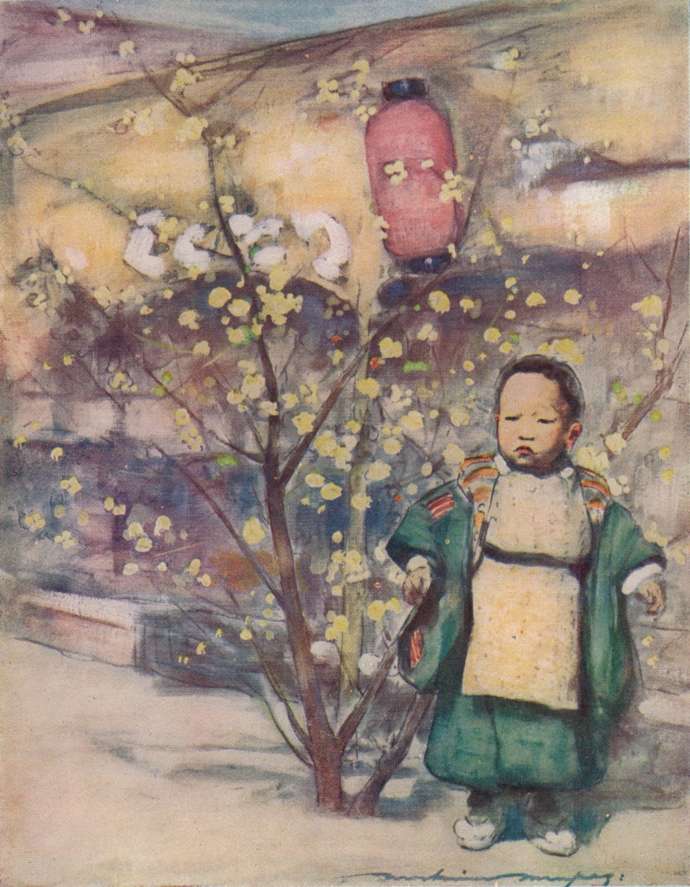 „Egy kis japán fiú”, 1887, 1901 alkotó: Mortimer L Menpes