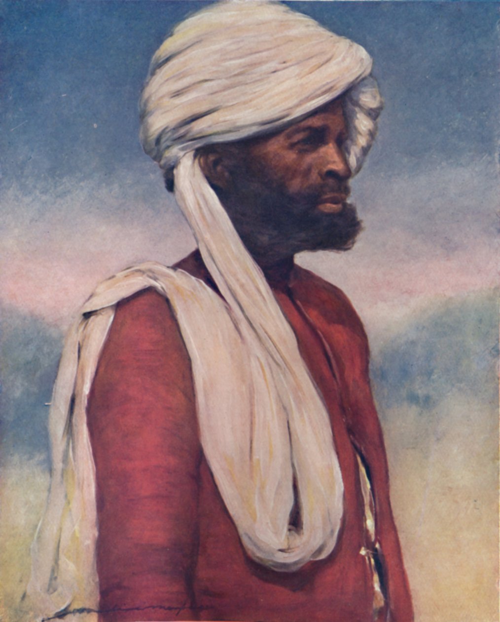 „Egy megtartó Dharból”, 1903 alkotó: Mortimer L Menpes
