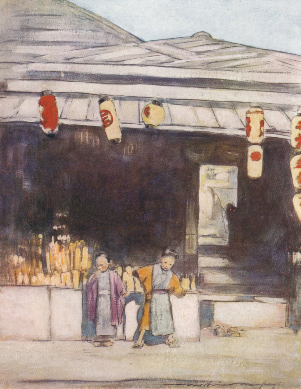 „Egy jelfestő”, 1887, 1901 alkotó: Mortimer L Menpes