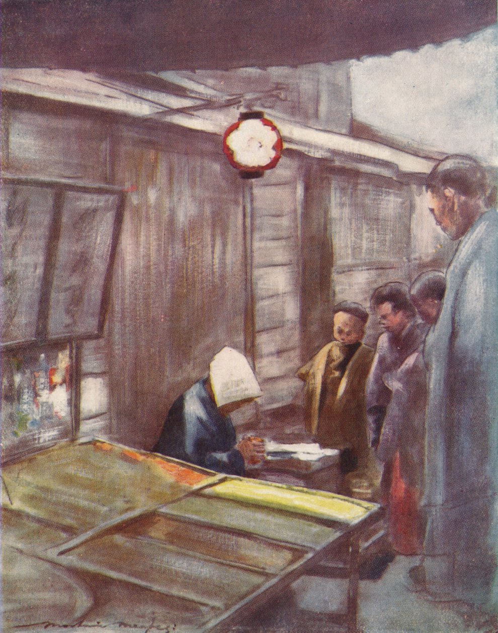 „A Sweet-Stuff Stall”, 1887, 1901 alkotó: Mortimer L Menpes