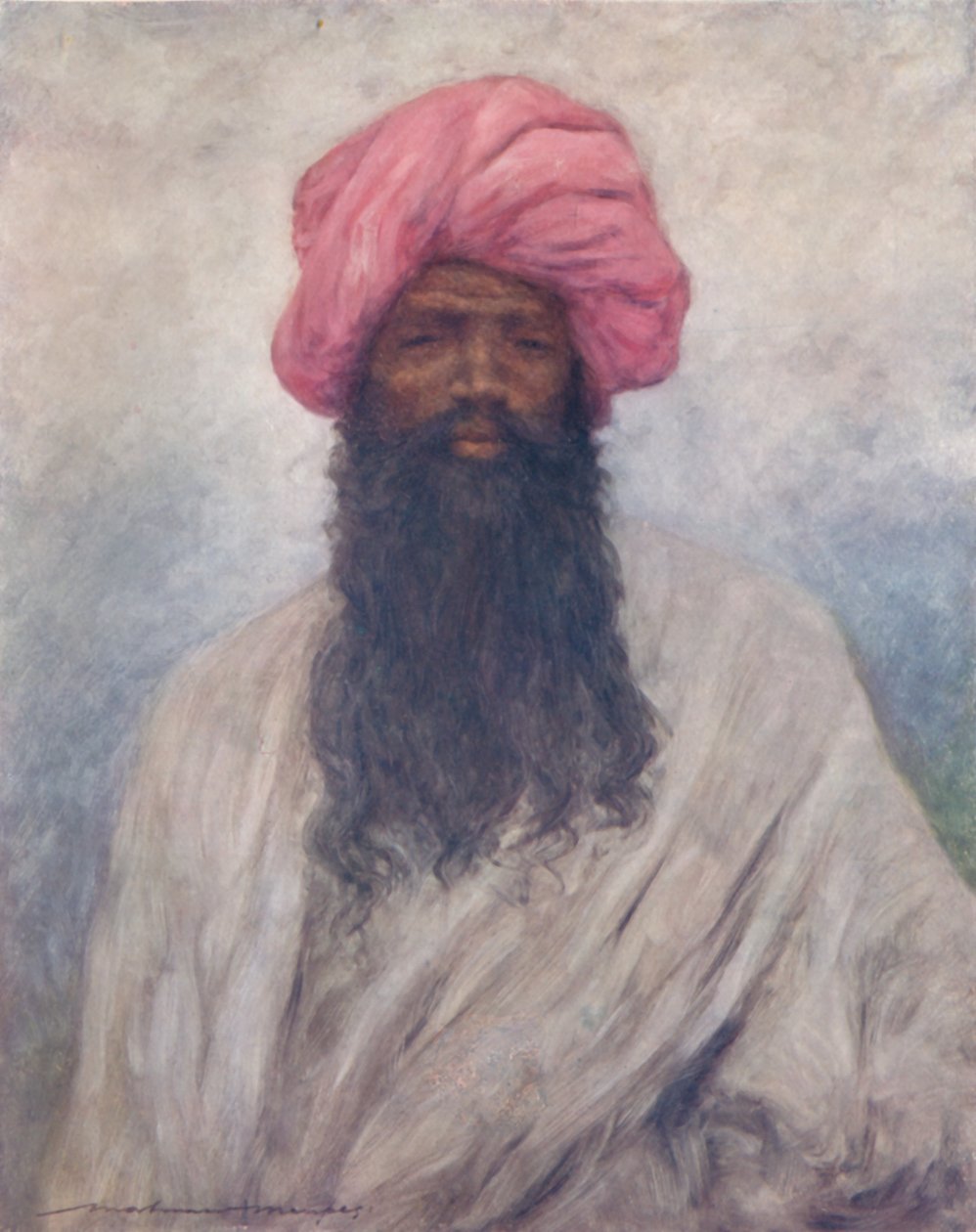 "Egy tipikus baluch", 1903 alkotó: Mortimer L Menpes