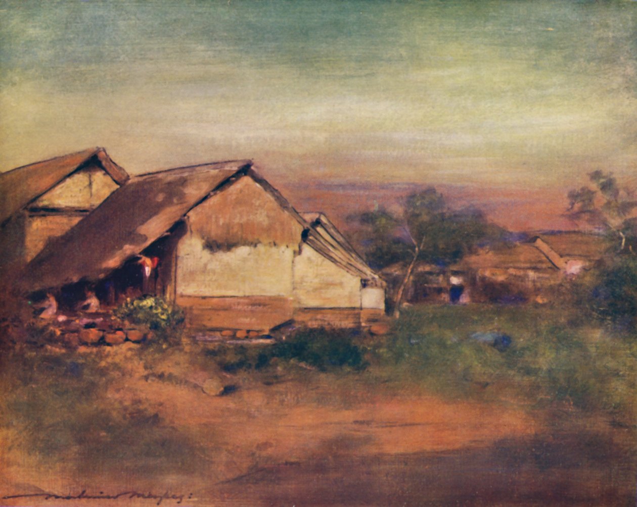 "At Mandalay", 1903 alkotó: Mortimer L Menpes