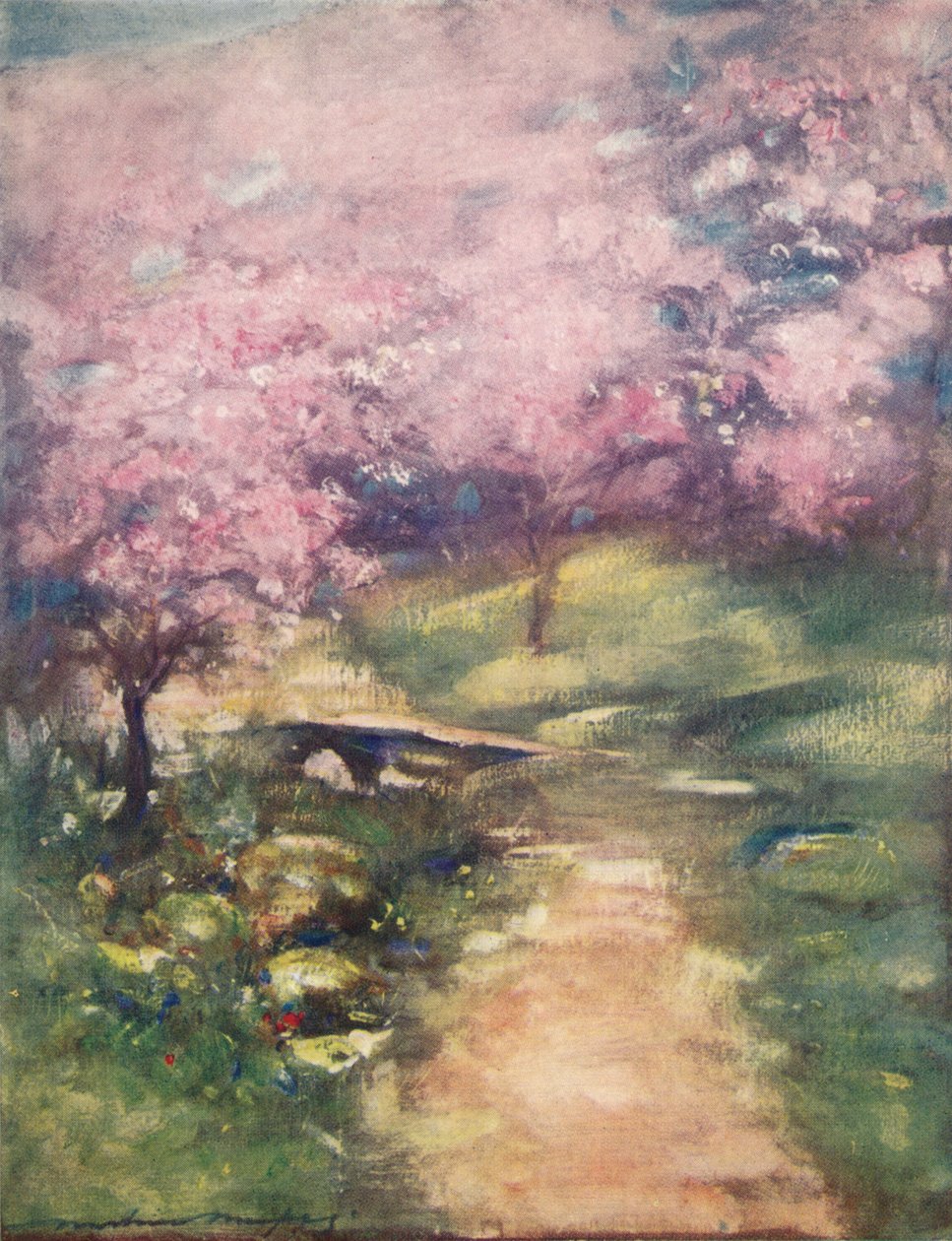 „Blossom of the Glen”, 1887, 1901 alkotó: Mortimer L Menpes