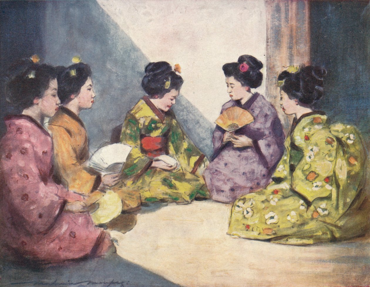 Pillangók, c1887, 1901 alkotó: Mortimer L Menpes