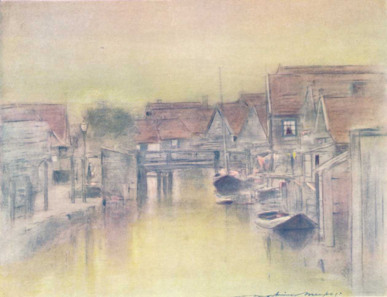 Edám, 1903 alkotó: Mortimer L Menpes
