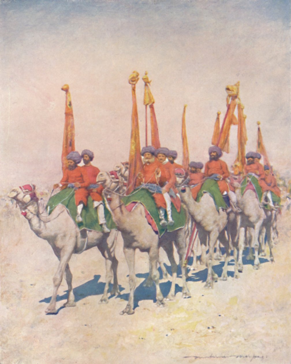 „Cutch jelképezői”, 1903 alkotó: Mortimer L Menpes