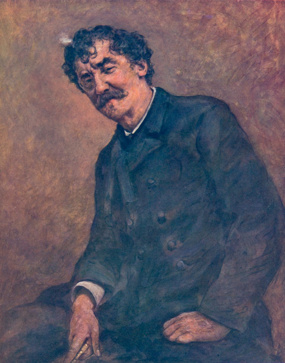 „James McNeill Whistler”, 1885, 1904 alkotó: Mortimer L Menpes