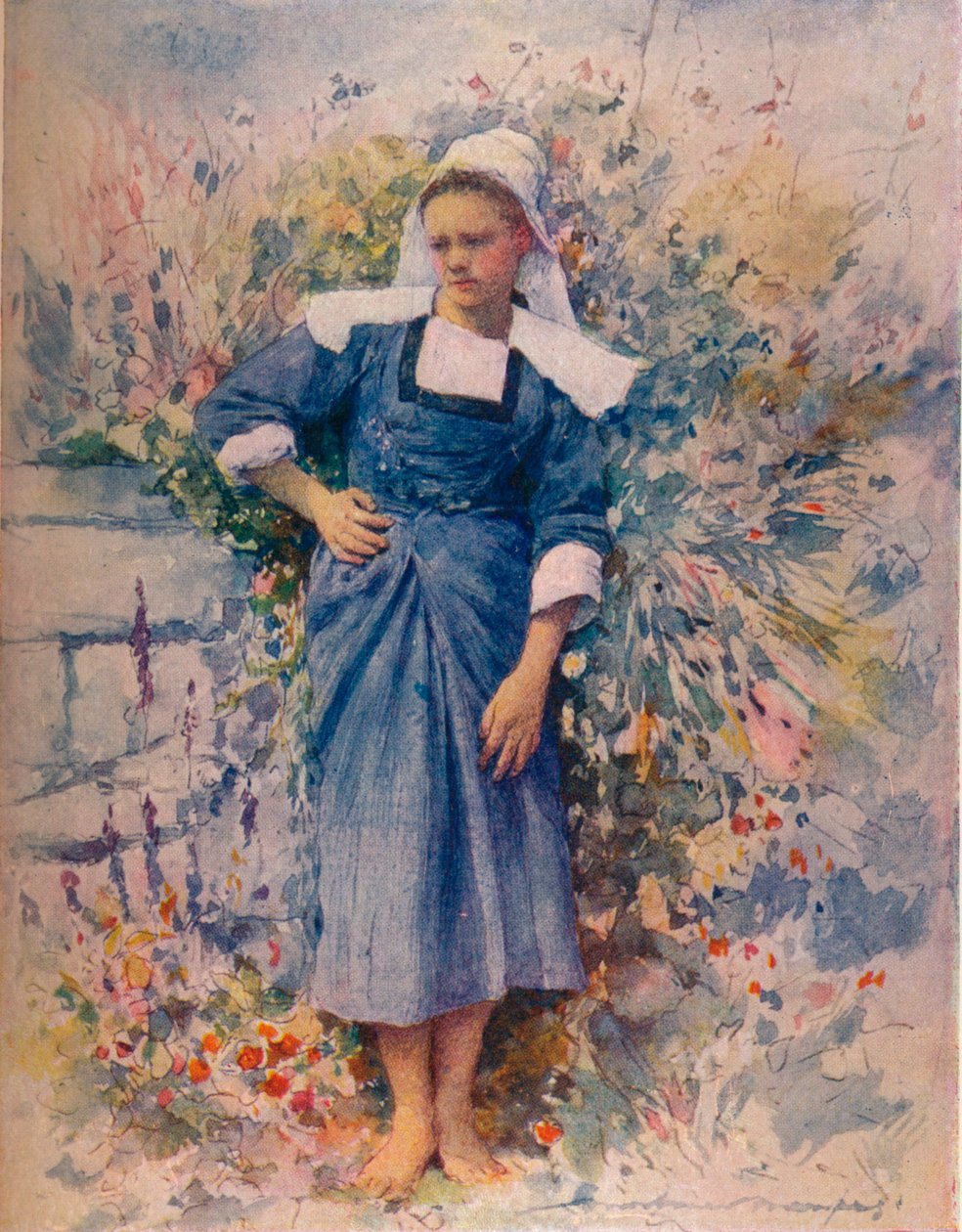 Kis Mária, 1905. 1914 alkotó: Mortimer L Menpes