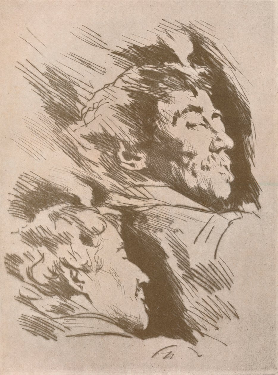 „Portrétanulmányok”, 1880, 1904 alkotó: Mortimer L Menpes
