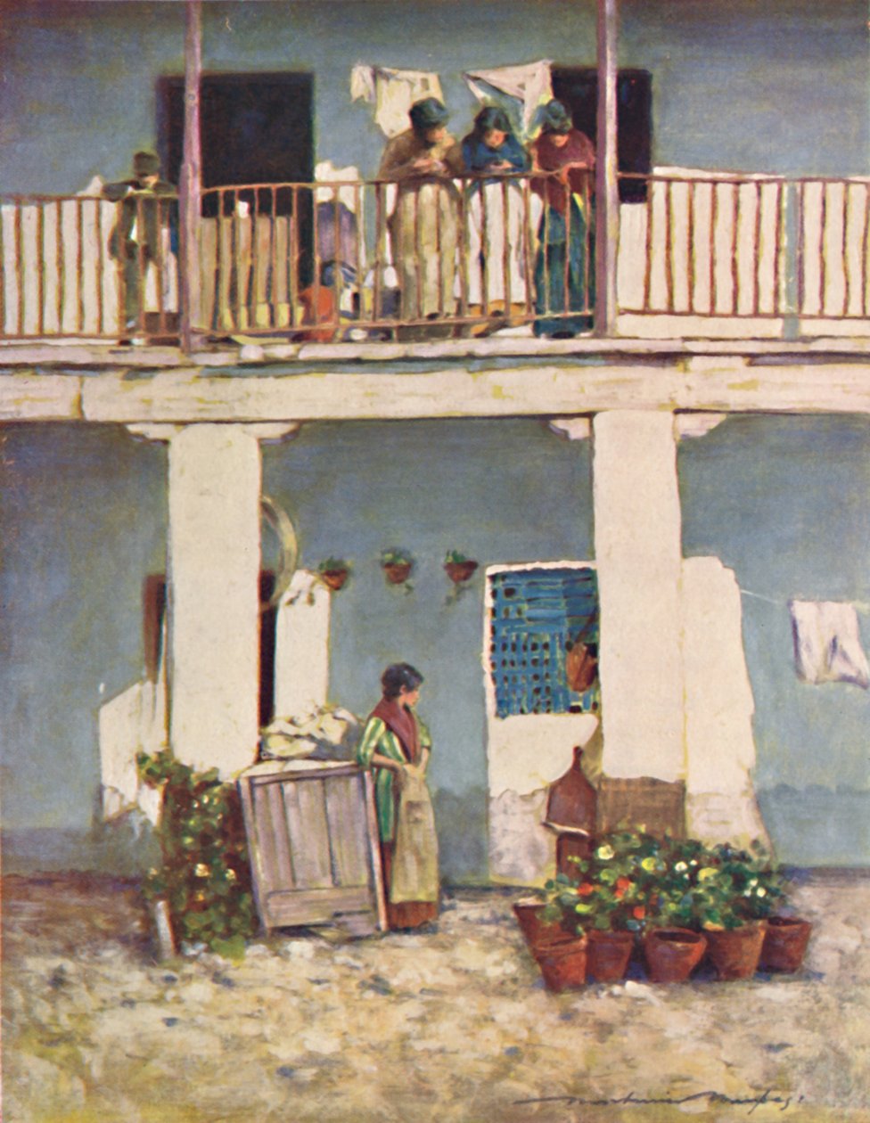"Sevilla", 1903 alkotó: Mortimer L Menpes
