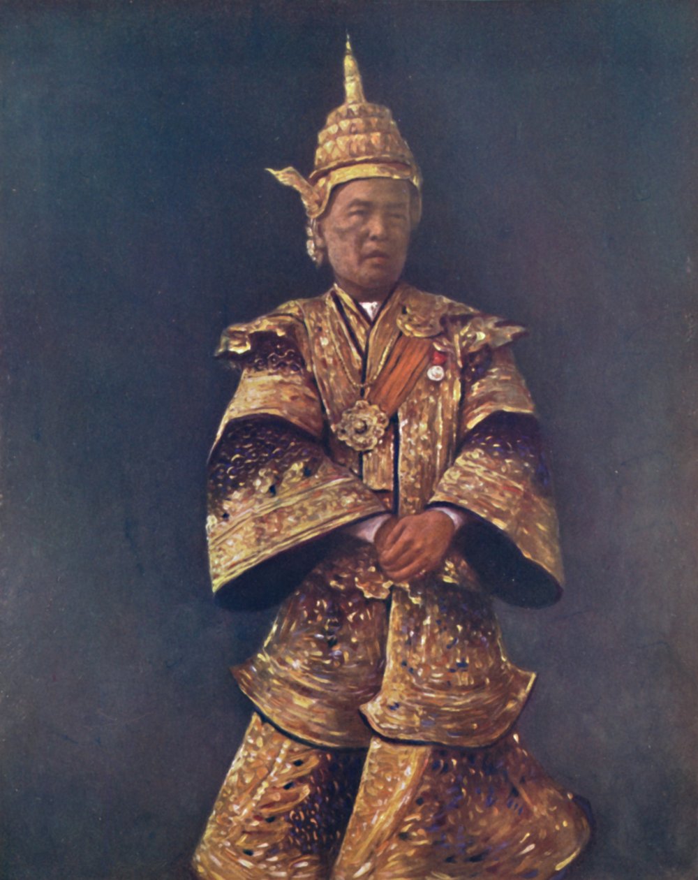 "Shan Chef a Durbarban", 1903 alkotó: Mortimer L Menpes