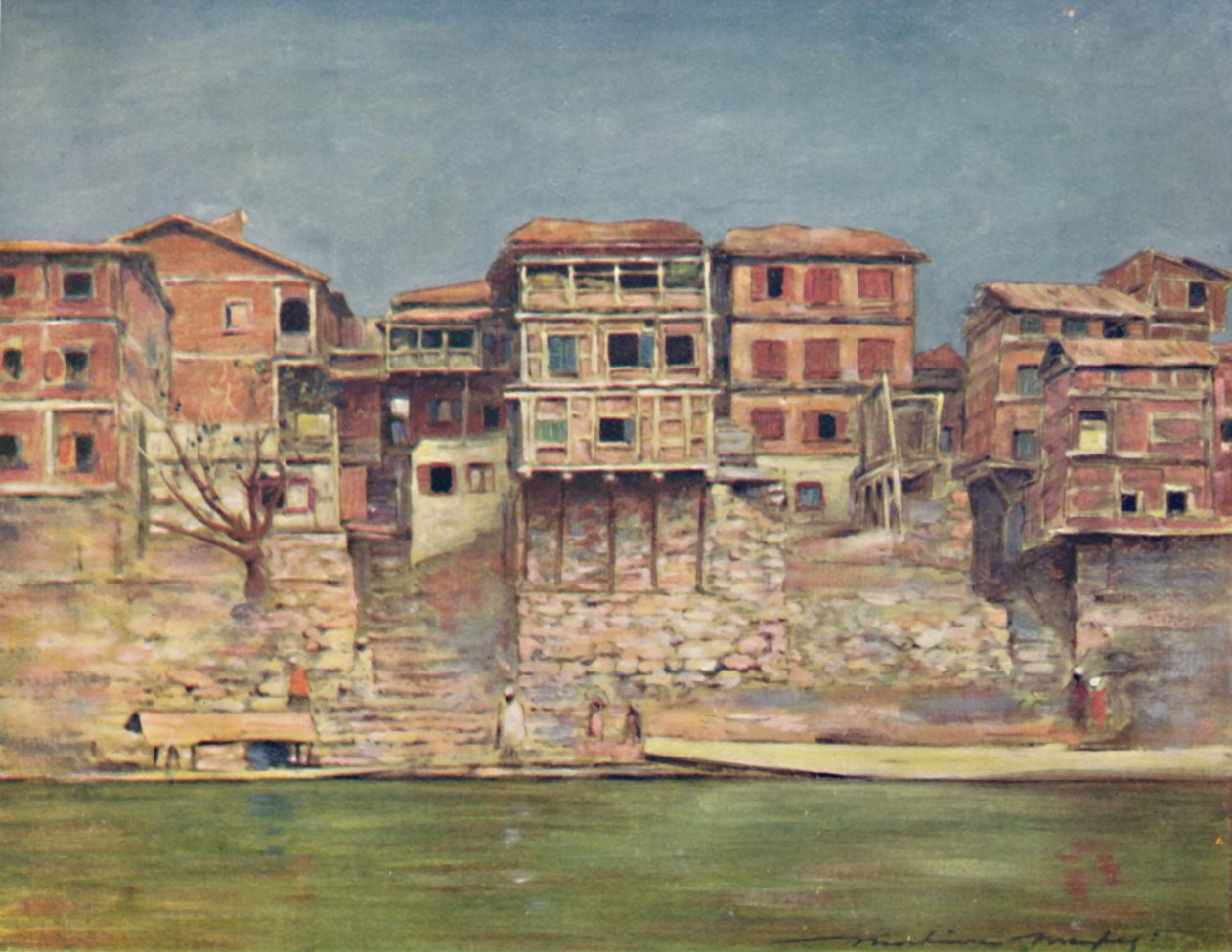 „Srinagar”, 1903 alkotó: Mortimer L Menpes