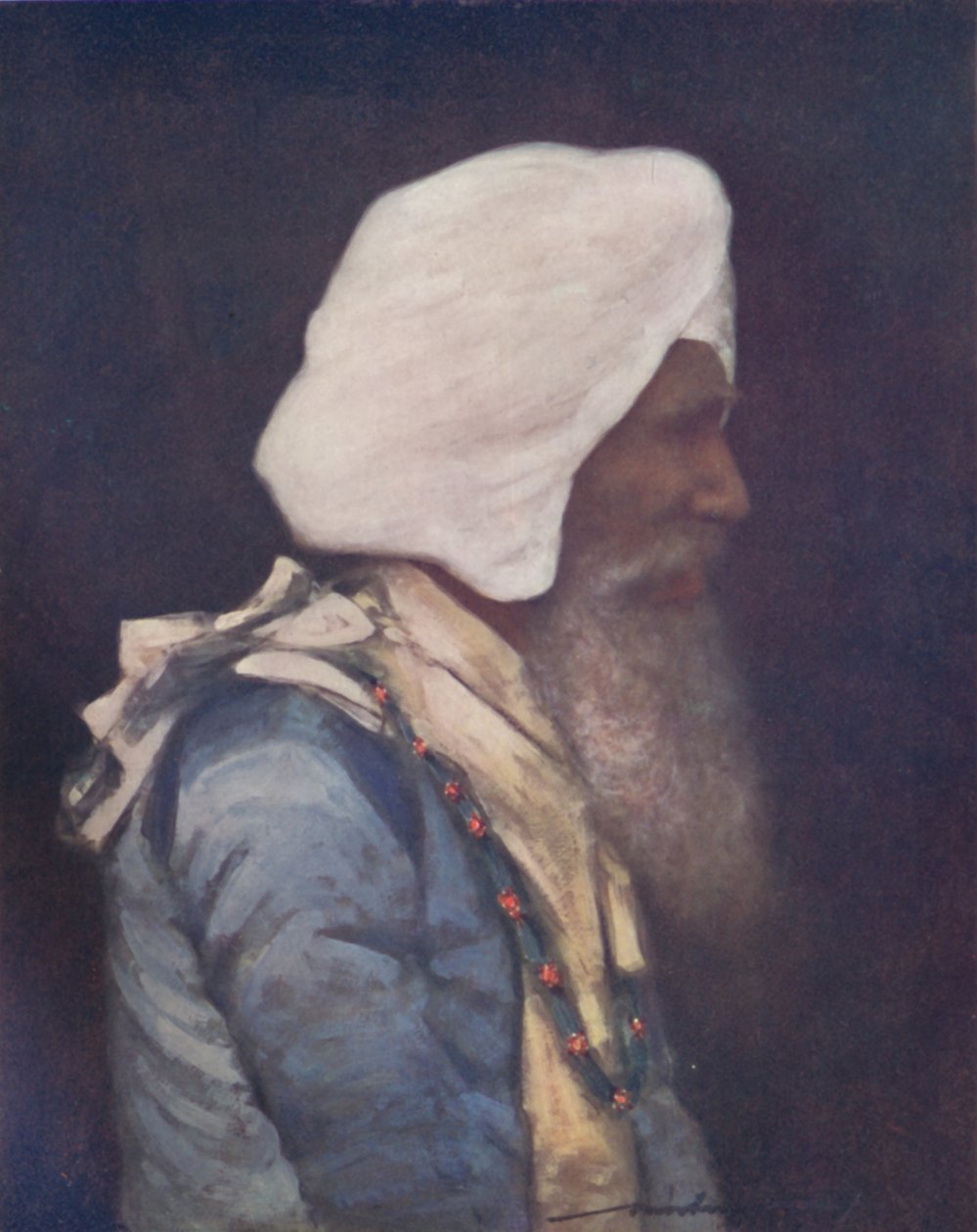 „Nabha maharadzsája”, 1903 alkotó: Mortimer L Menpes
