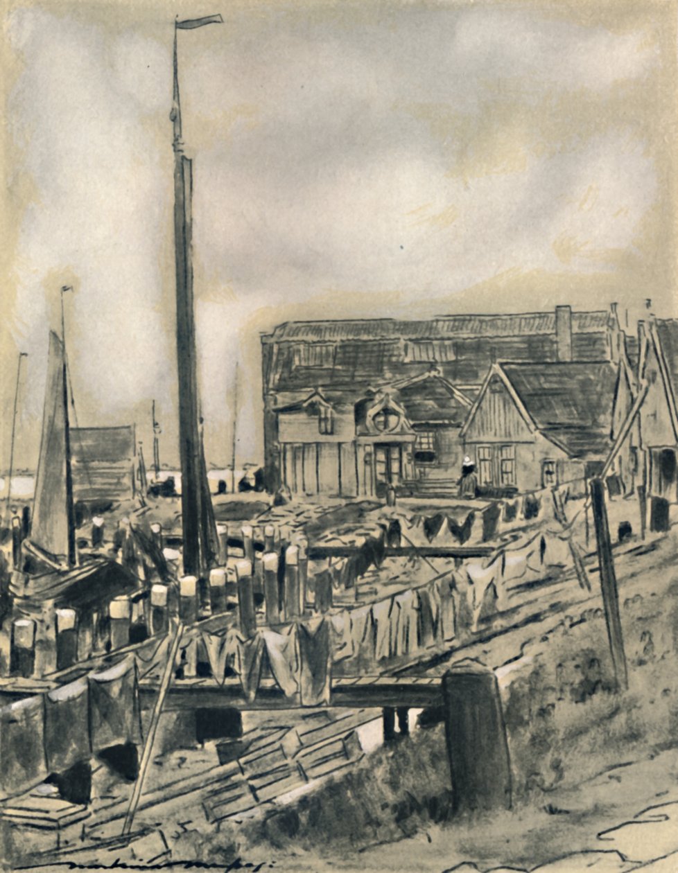 „Holland lakóhely típusa”, 1903 alkotó: Mortimer L Menpes