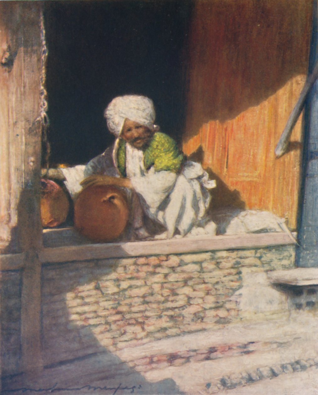Egy Fazekas, 1905 alkotó: Mortimer Ludington Menpes