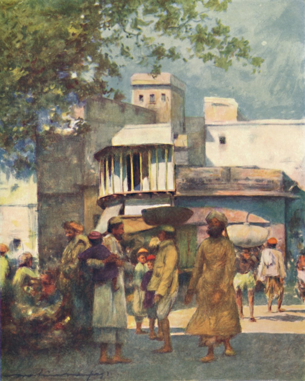 Agra, 1905 alkotó: Mortimer Ludington Menpes
