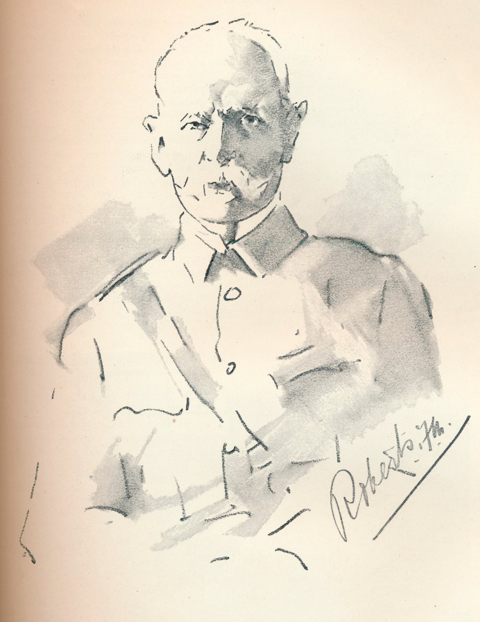 Lord Roberts Kandahár tábornagy 1832-1914, brit katona, 1901 alkotó: Mortimer Ludington Menpes