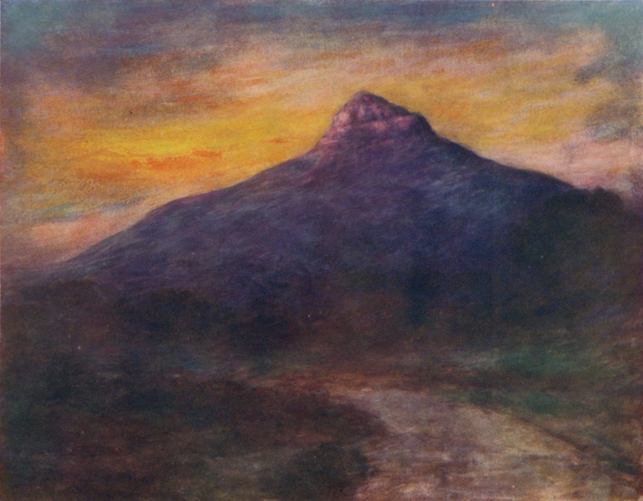 Kimberley közelében, 1903 alkotó: Mortimer Ludington Menpes