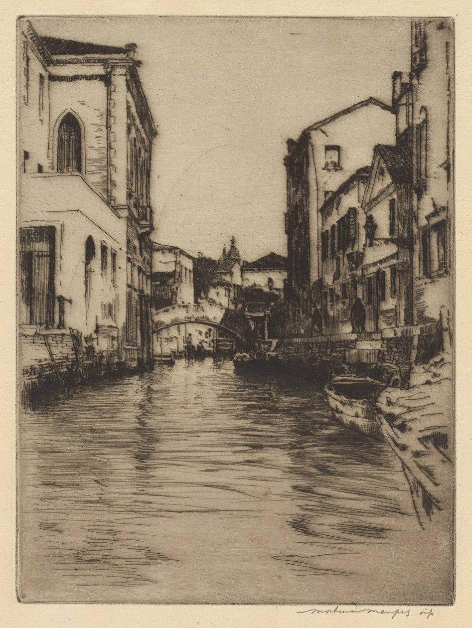 Luciano hídja, Grand Canal alkotó: Mortimer Menpes