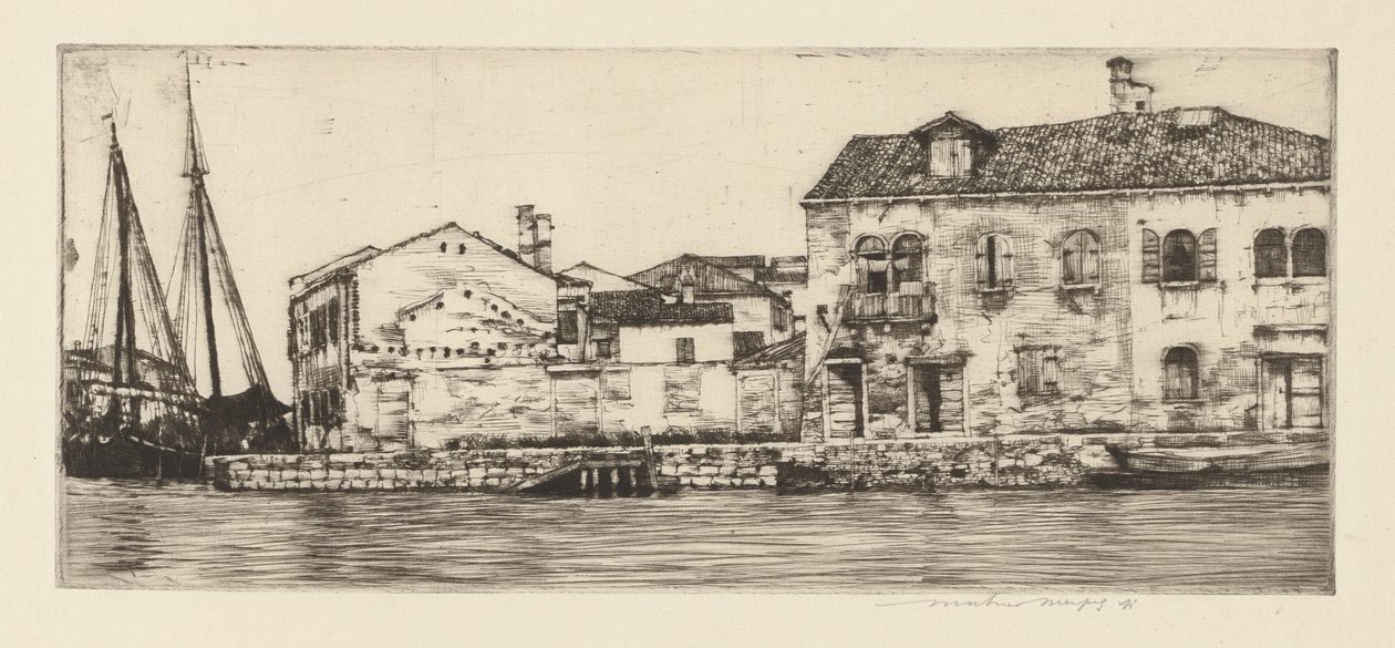 Giudecca alkotó: Mortimer Menpes