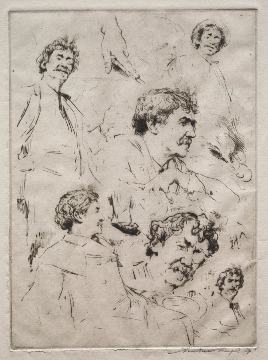 James MacNeill Whistler. alkotó: Mortimer Menpes