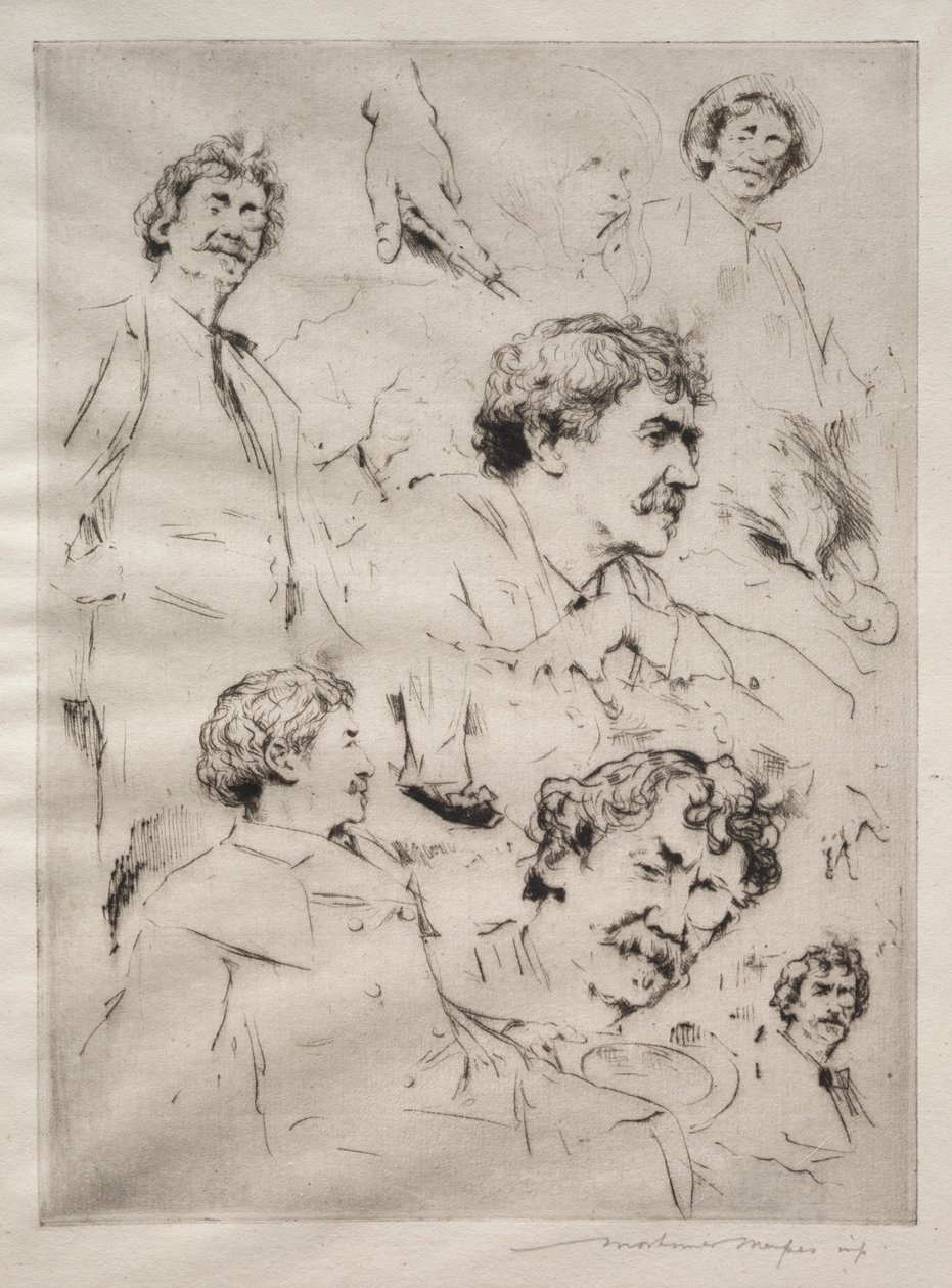James MacNeill Whistler alkotó: Mortimer Menpes