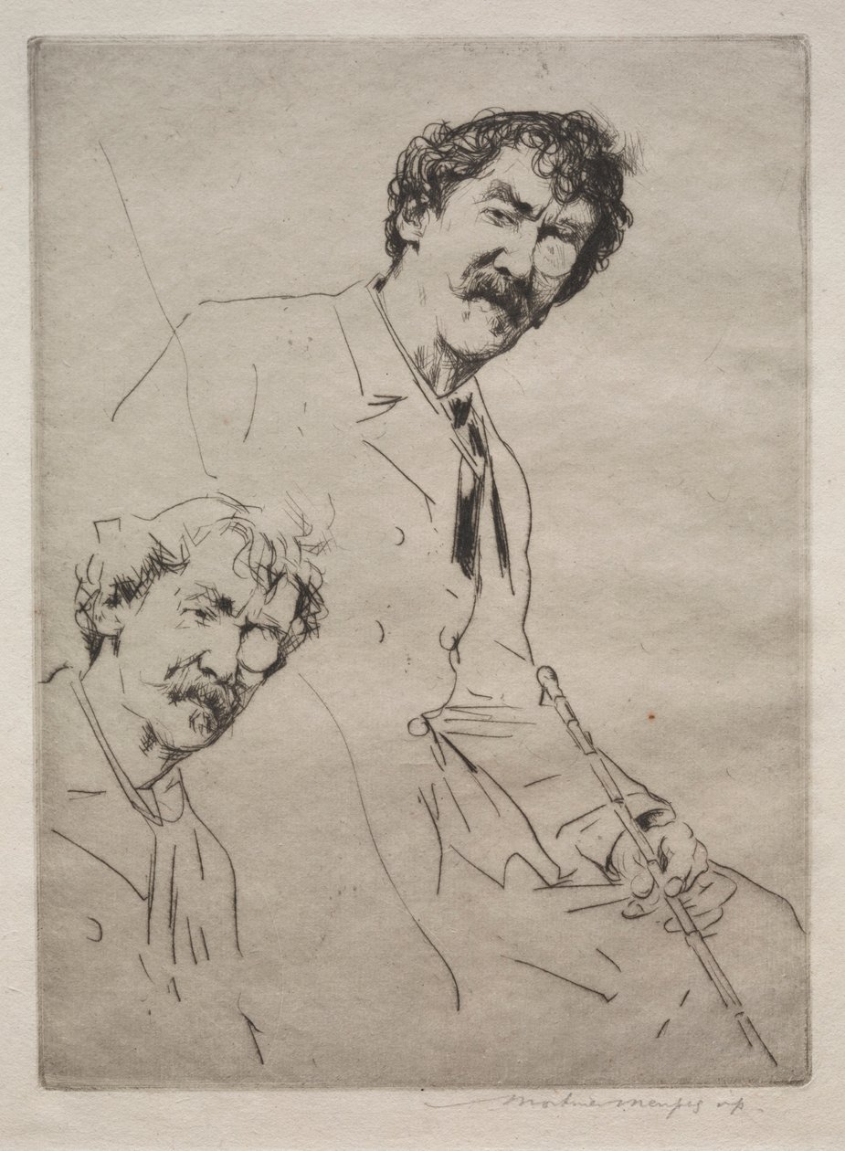 James MacNeill Whistler. alkotó: Mortimer Menpes