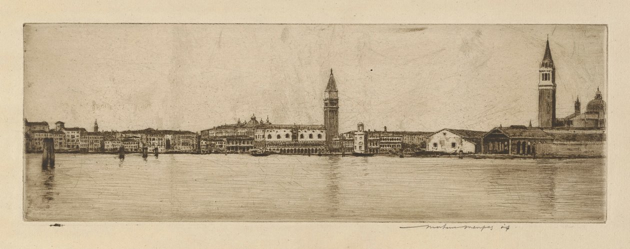 Panoráma Szent Márkról alkotó: Mortimer Menpes