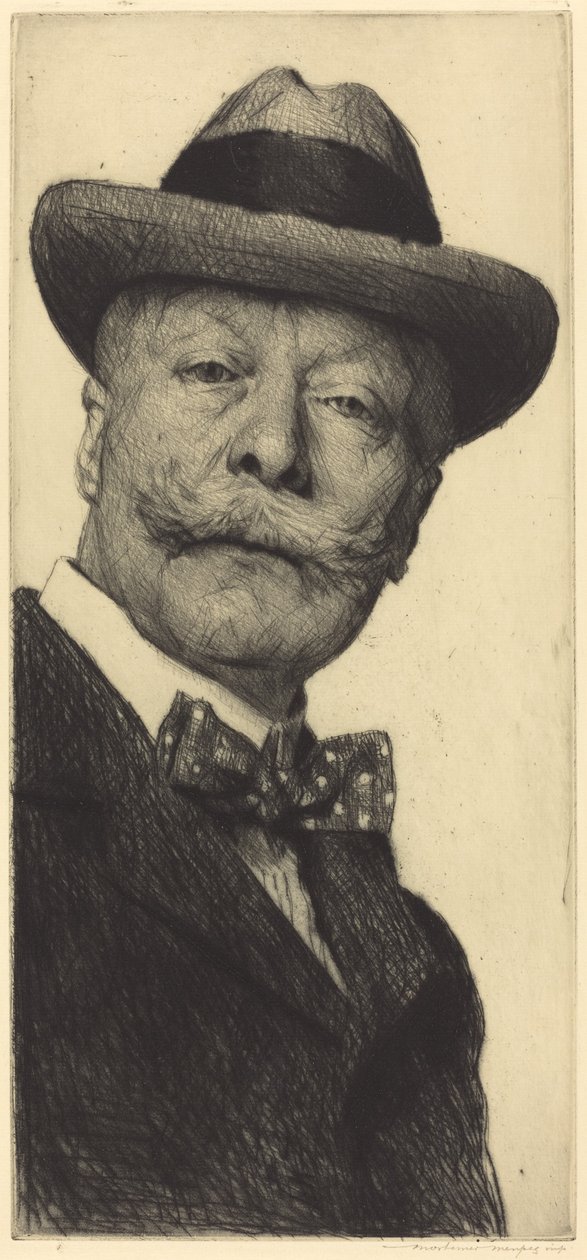 Önarckép alkotó: Mortimer Menpes