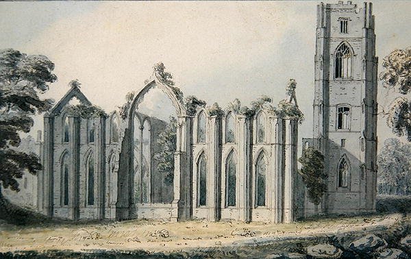 Fountains Abbey (a párért lásd: 264335) alkotó: Moses Griffith