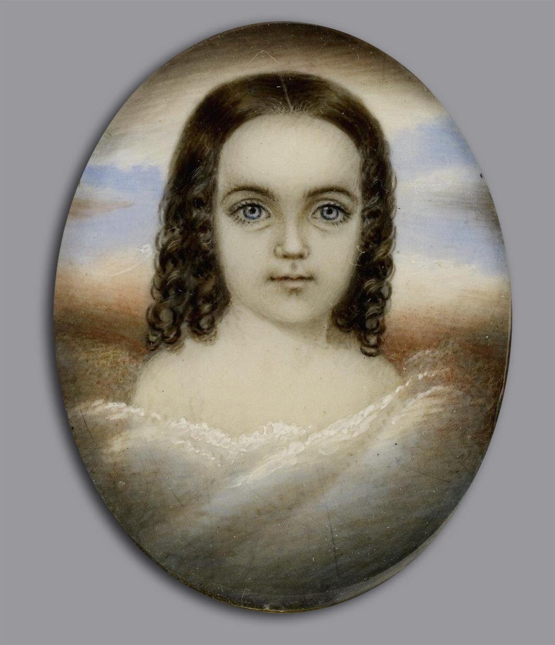 Egy lány portréja alkotó: Moses B. Russell