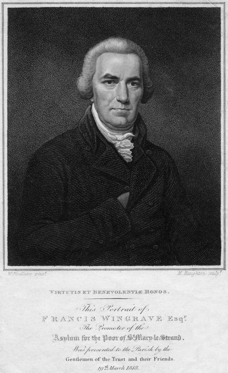 Francis Wingrave c1789-1823, 1818. alkotó: Moses Haughton