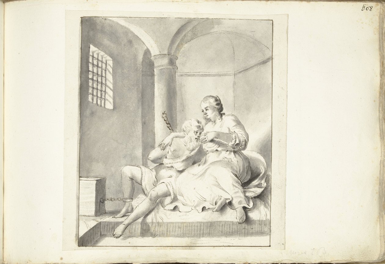 Cimon in Pero (Caritas Romana) alkotó: Moses Ter Borch