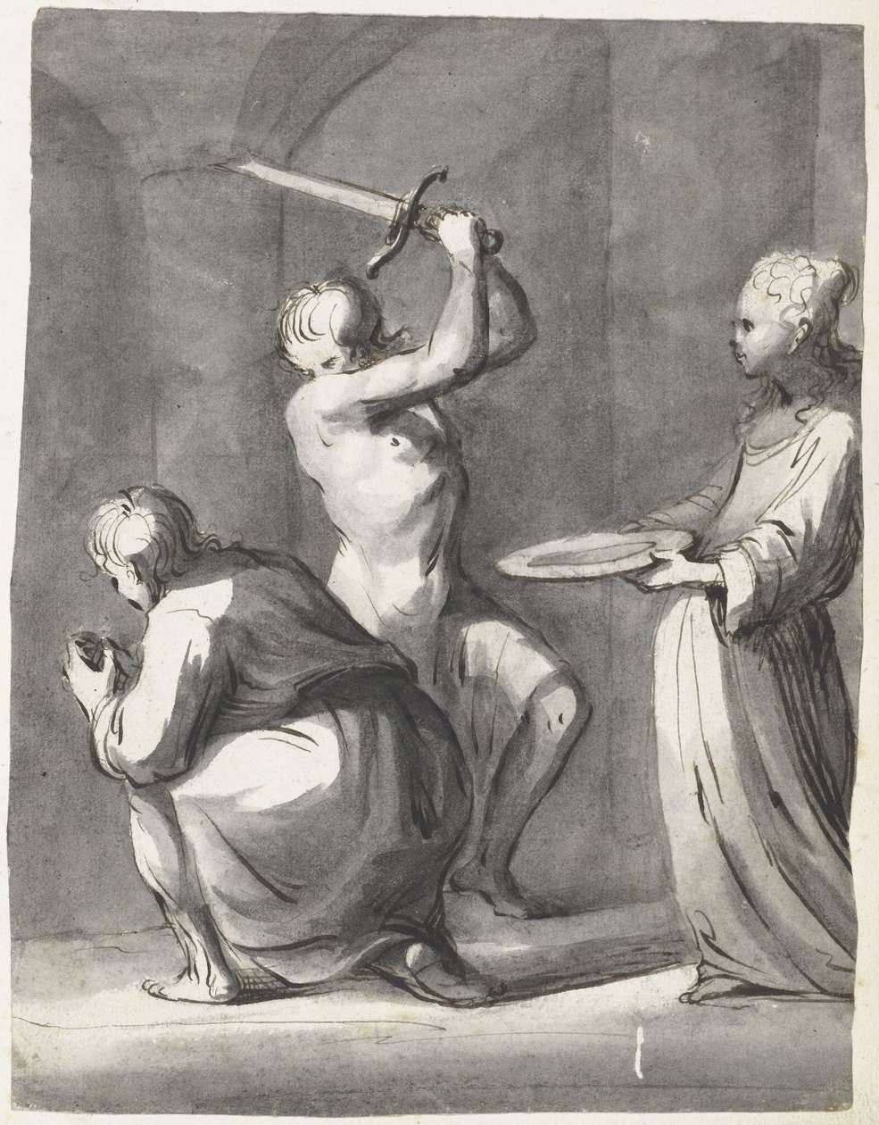 Onthoofding van Johannes de Doper   1374378   hu       hungarian Successfully Translated  Original: Kumano, from the series "Pictures of No Performances (Nogaku Zue)" Translat: Kumano, from the series "Pictures of No Performances (Nogaku Zue)" 1300459 hu h alkotó: Moses Ter Borch