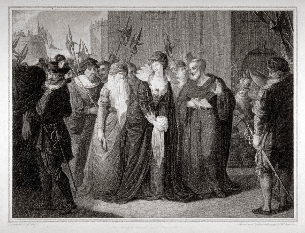 Lady Jane Grayt kivégezték a londoni Towerben, 1554 1797 alkotó: Mountague Tomkins