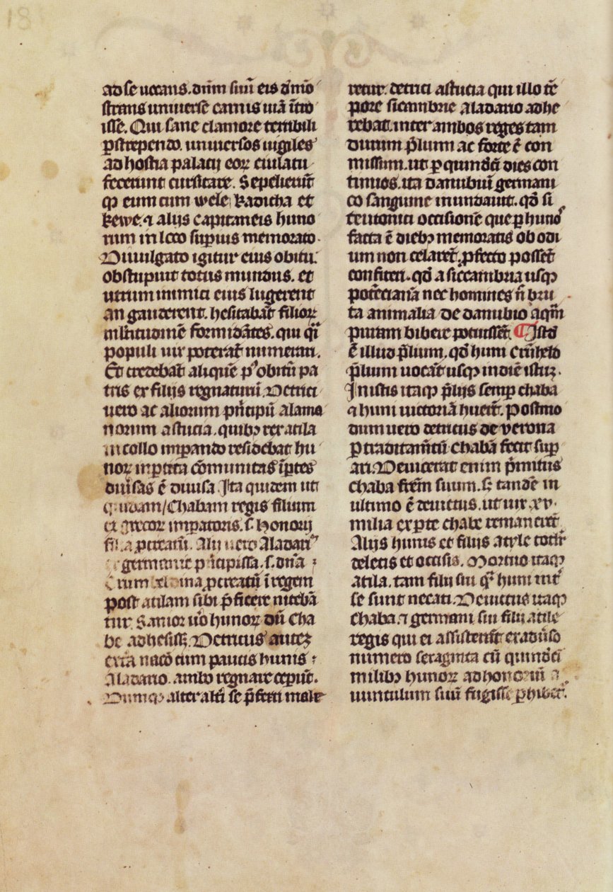 Illuminated Chronicle; Chronicon Pictum; Képes Krónika 18 alkotó: Márk Kálti