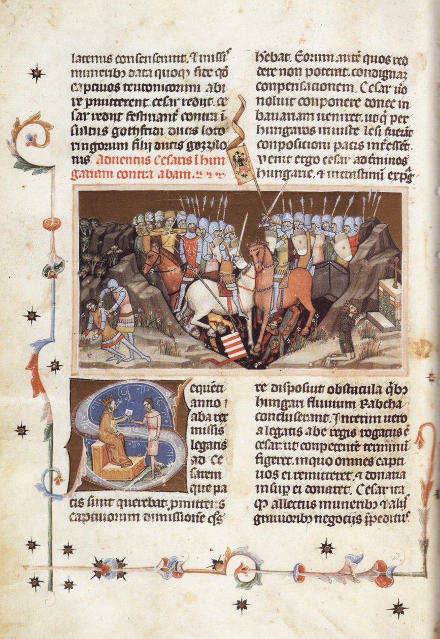 Illuminált krónika; Chronicon Pictum; Képes Krónika 50 alkotó: Márk Kálti