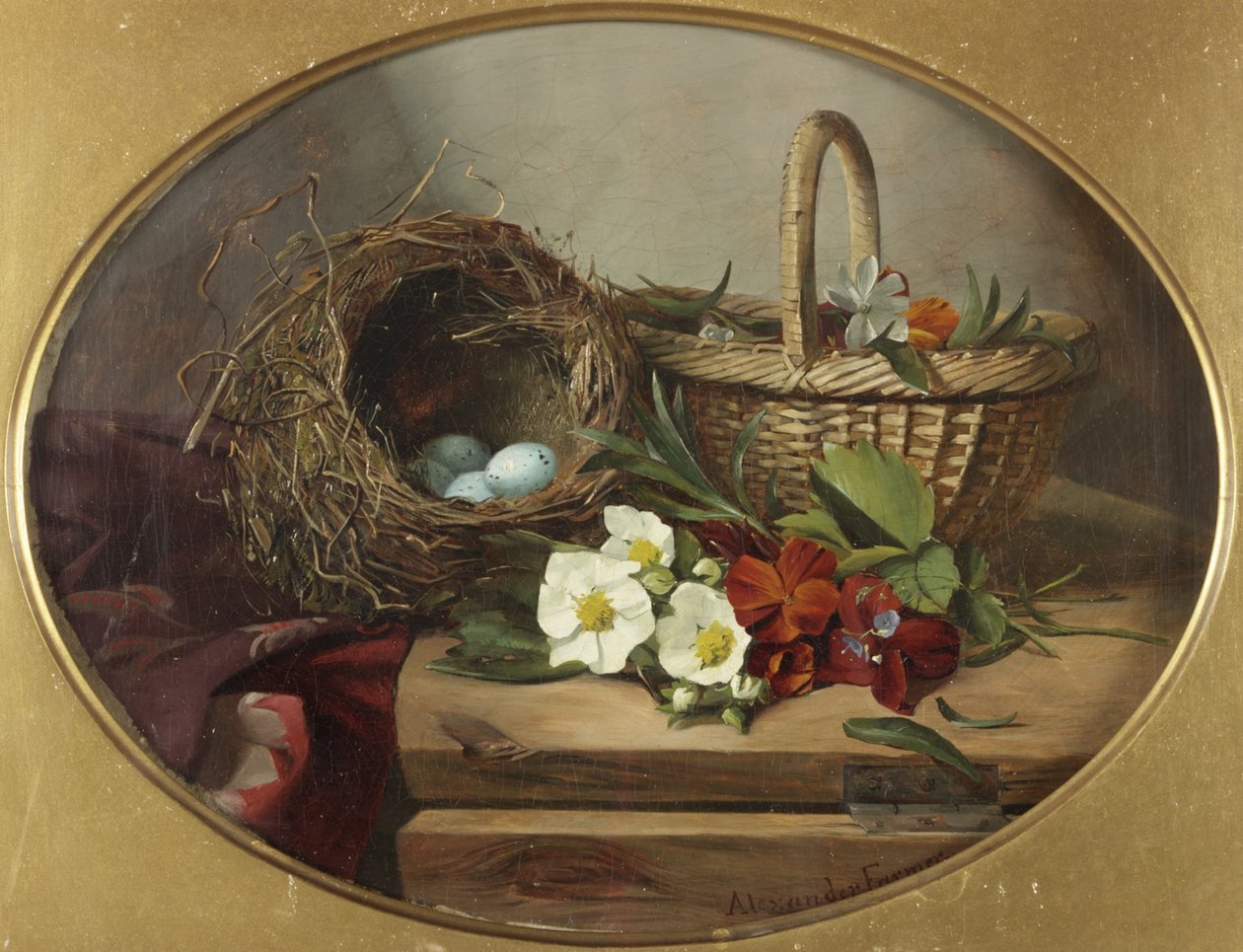 Csendélet alkotó: Mrs. Alexander Farmer