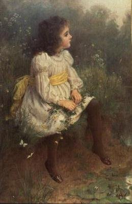 Boglárkák alkotó: Mrs. Louisa Starr Canziani