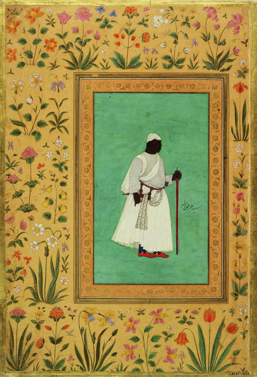 Malik Ambar (1548-1626), Ahmadnager, 1605-27 körül alkotó: Mughal School