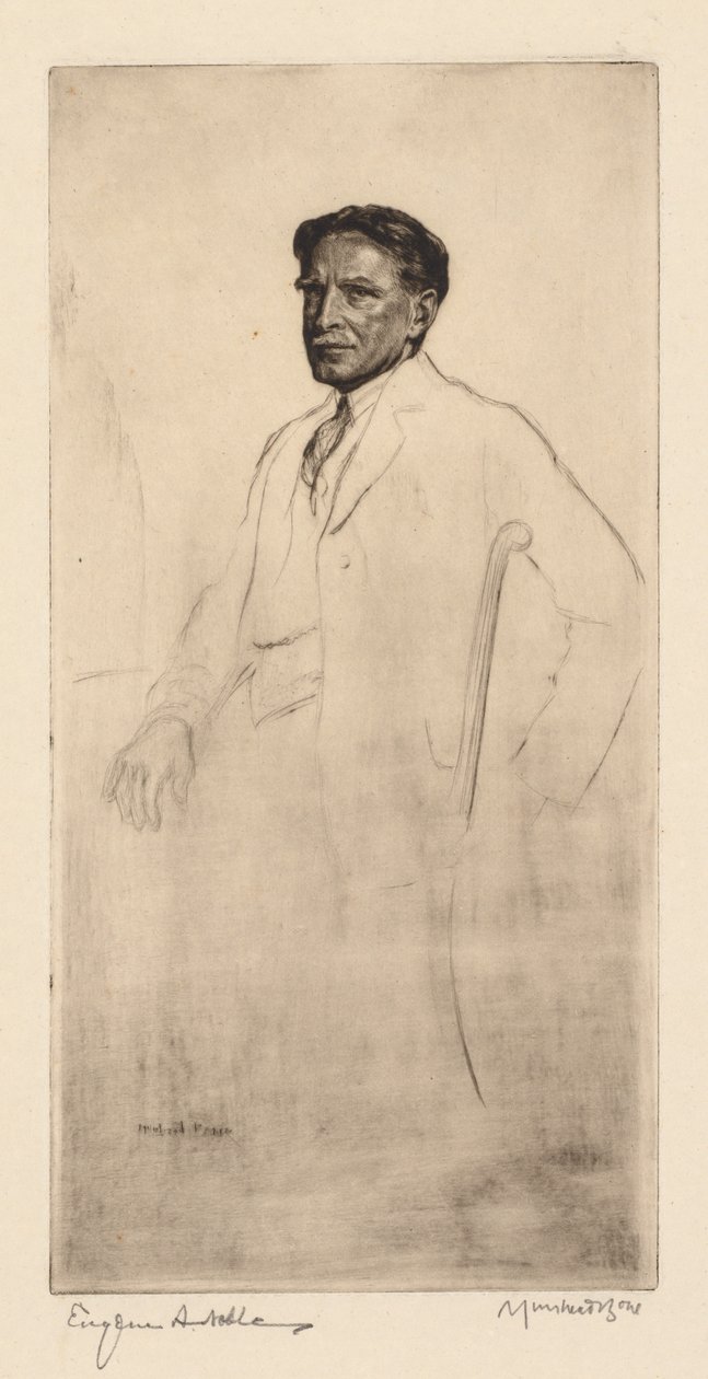Dr. Eugene A. Noble alkotó: Muirhead Bone