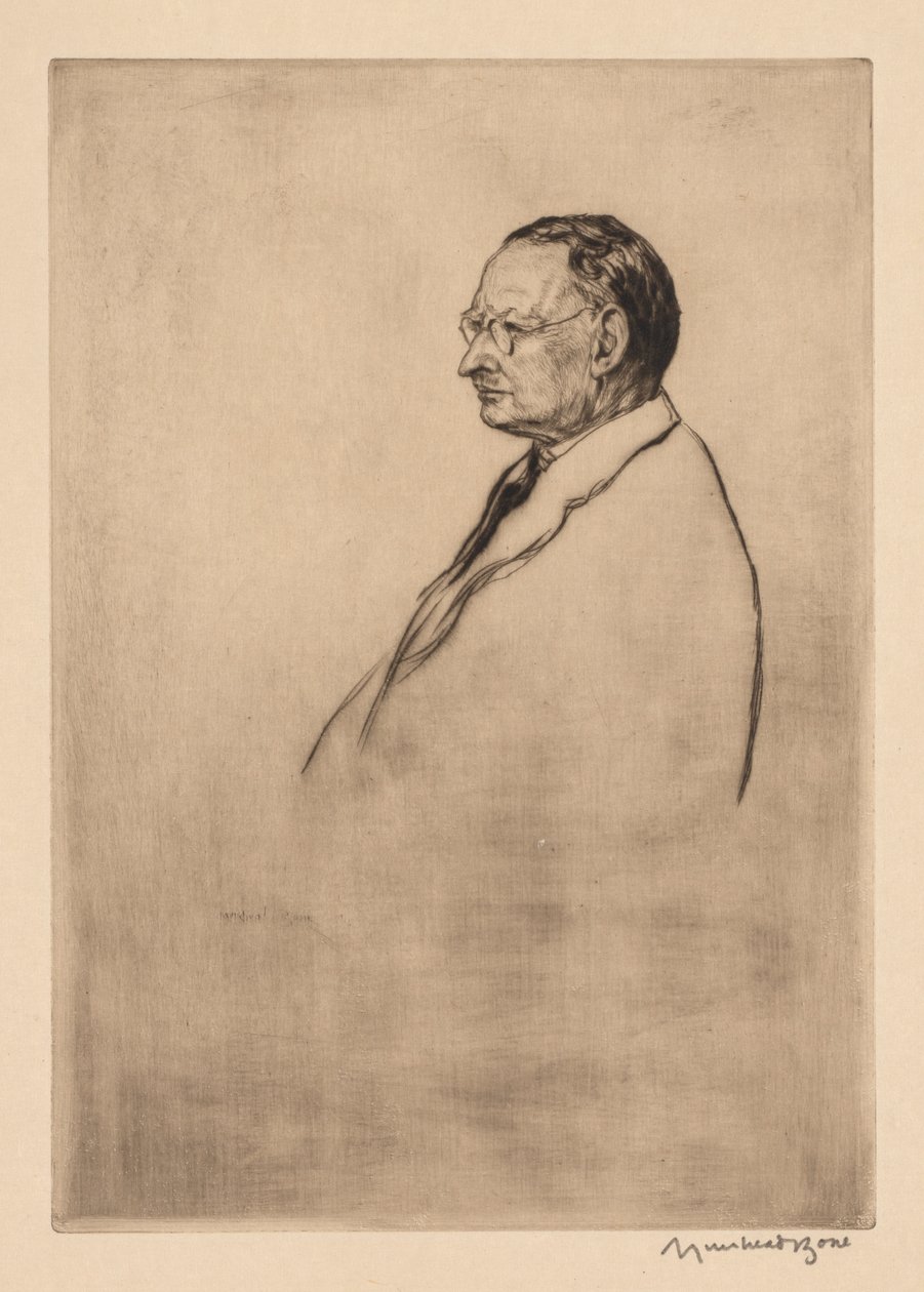 John Robertson, J. P., Dundee alkotó: Muirhead Bone
