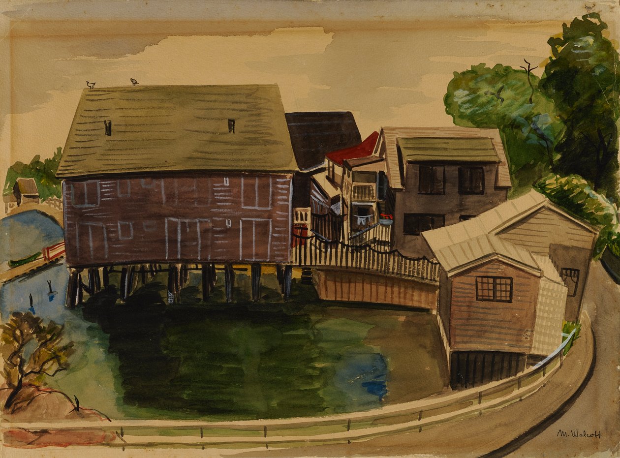 East Gloucester #1, n.d. alkotó: Muriel Walcoff