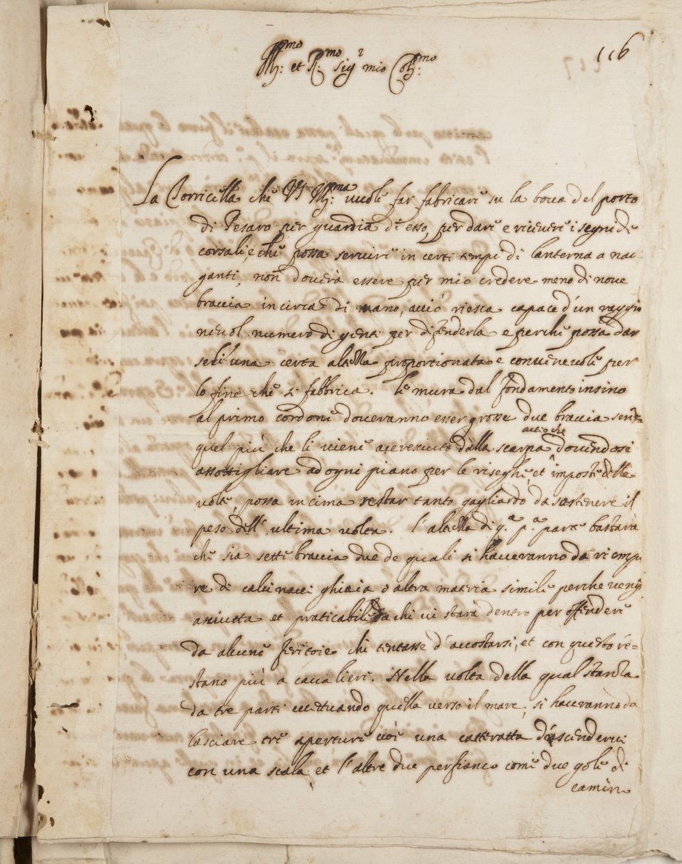 Portfólió Mutio Oddi, Urbino és mások rajzaiból, 116. o., 1635–1640 körül (toll és tinta papírra bekötött kötetben) alkotó: Muzio Oddi