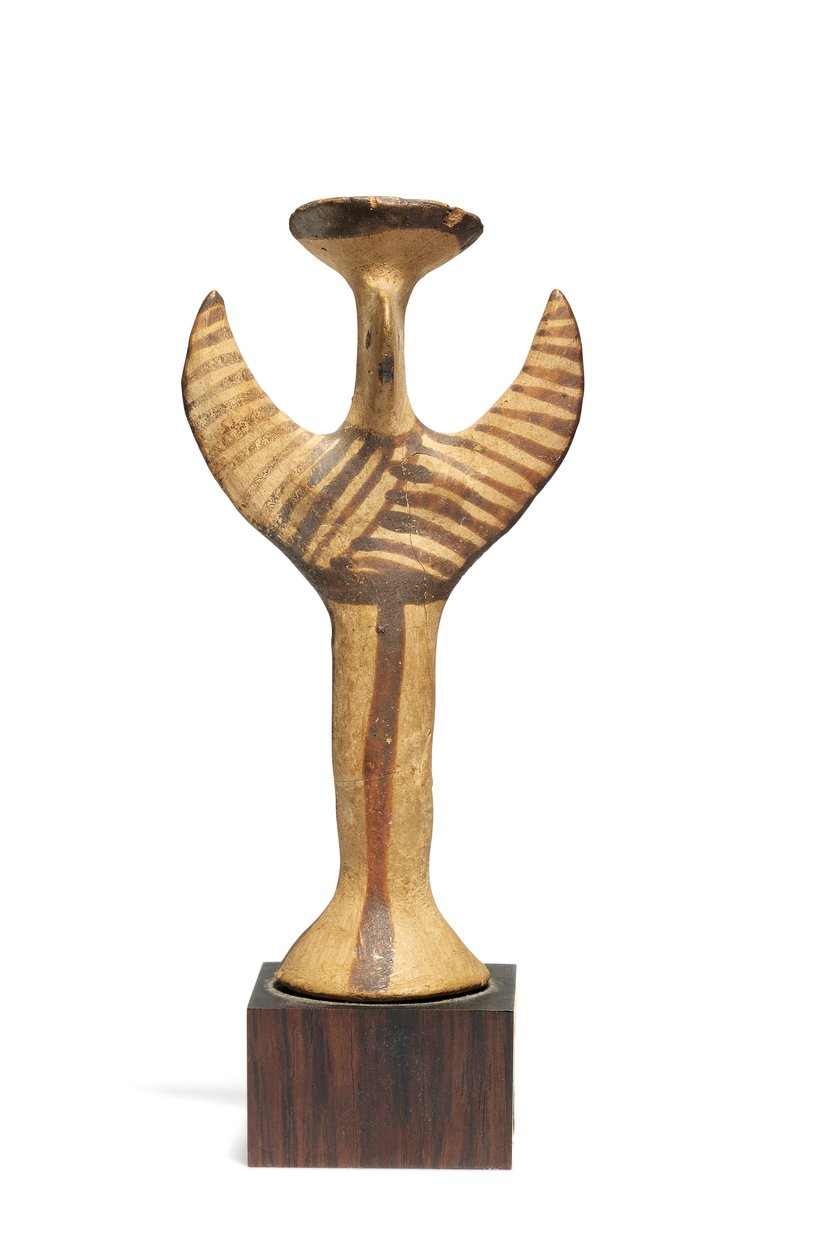 Pszi alak, ie 1300-1200 körül (terrakotta) (lásd még: 3126448) alkotó: Mycenaean