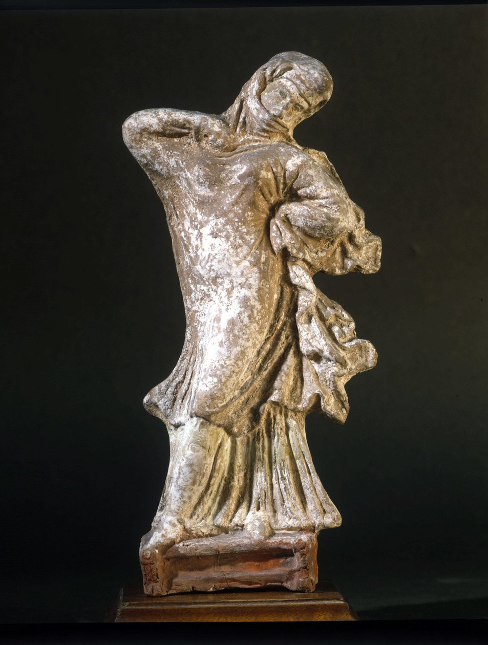 Mükénei civilizáció: Tanagra fátyolos táncosa, ie 3. század, Museo della Scala, Milánó alkotó: Mycenaean Mycenaean