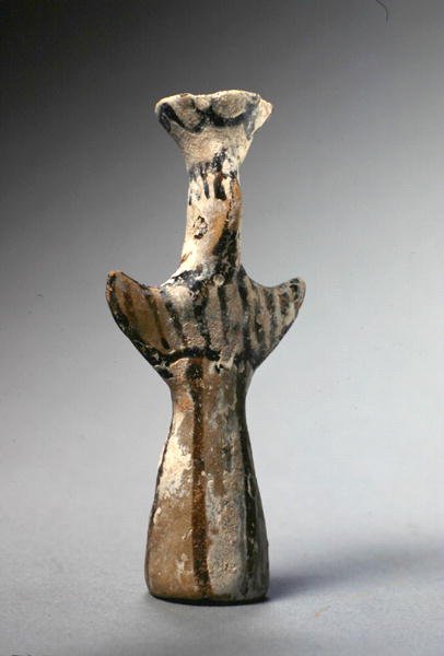 „Pszi” alak, ie 1400-1300 körül (terrakotta) alkotó: Mycenaean Mycenaean